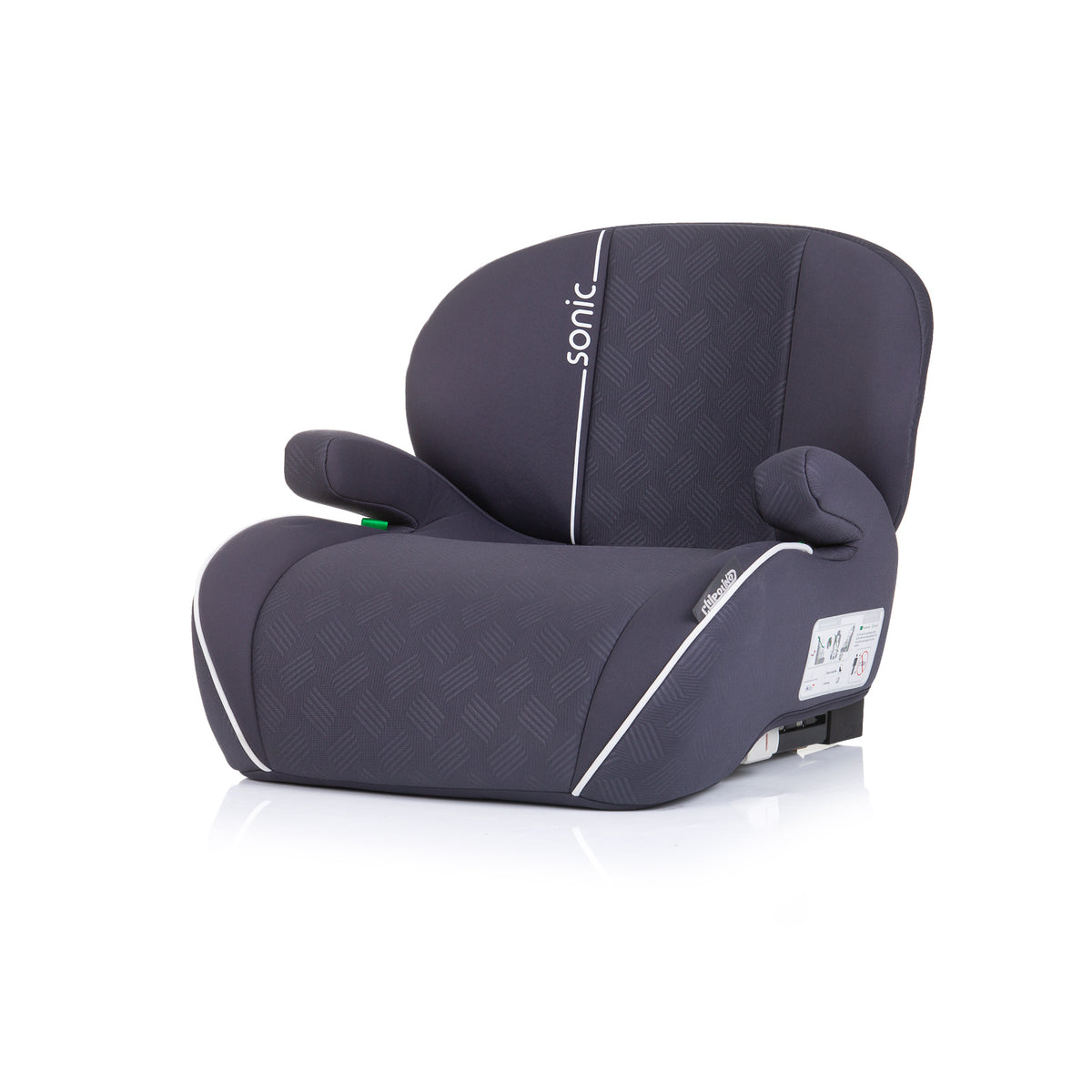 Chipolino Стол за кола I-SIZE 125-150 SONIC антрац