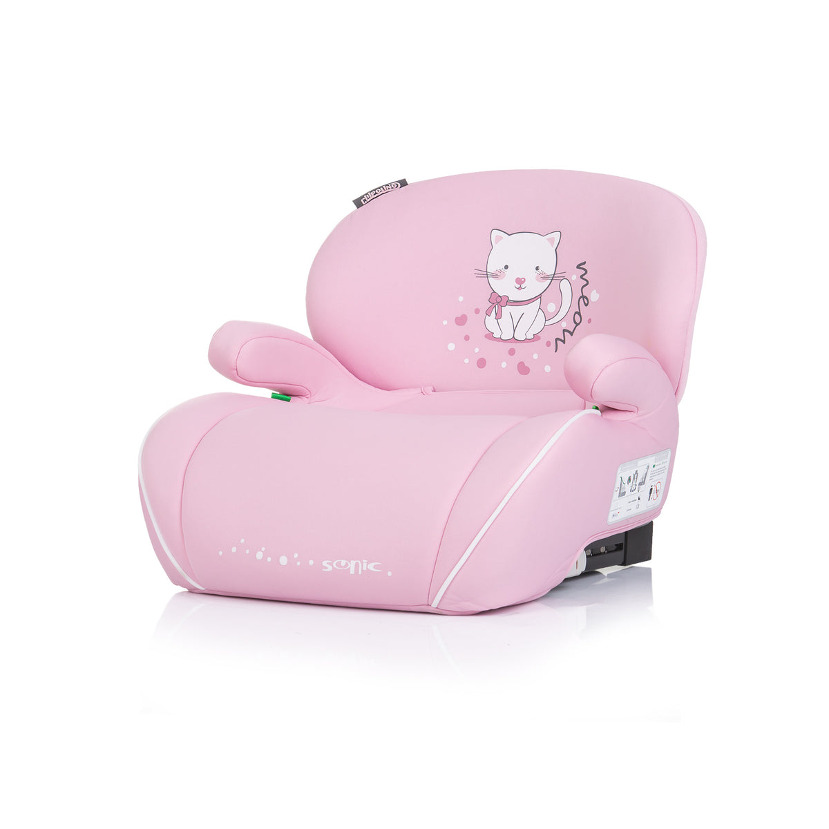 Chipolino Стол за кола I-SIZE 125-150 SONIC коте