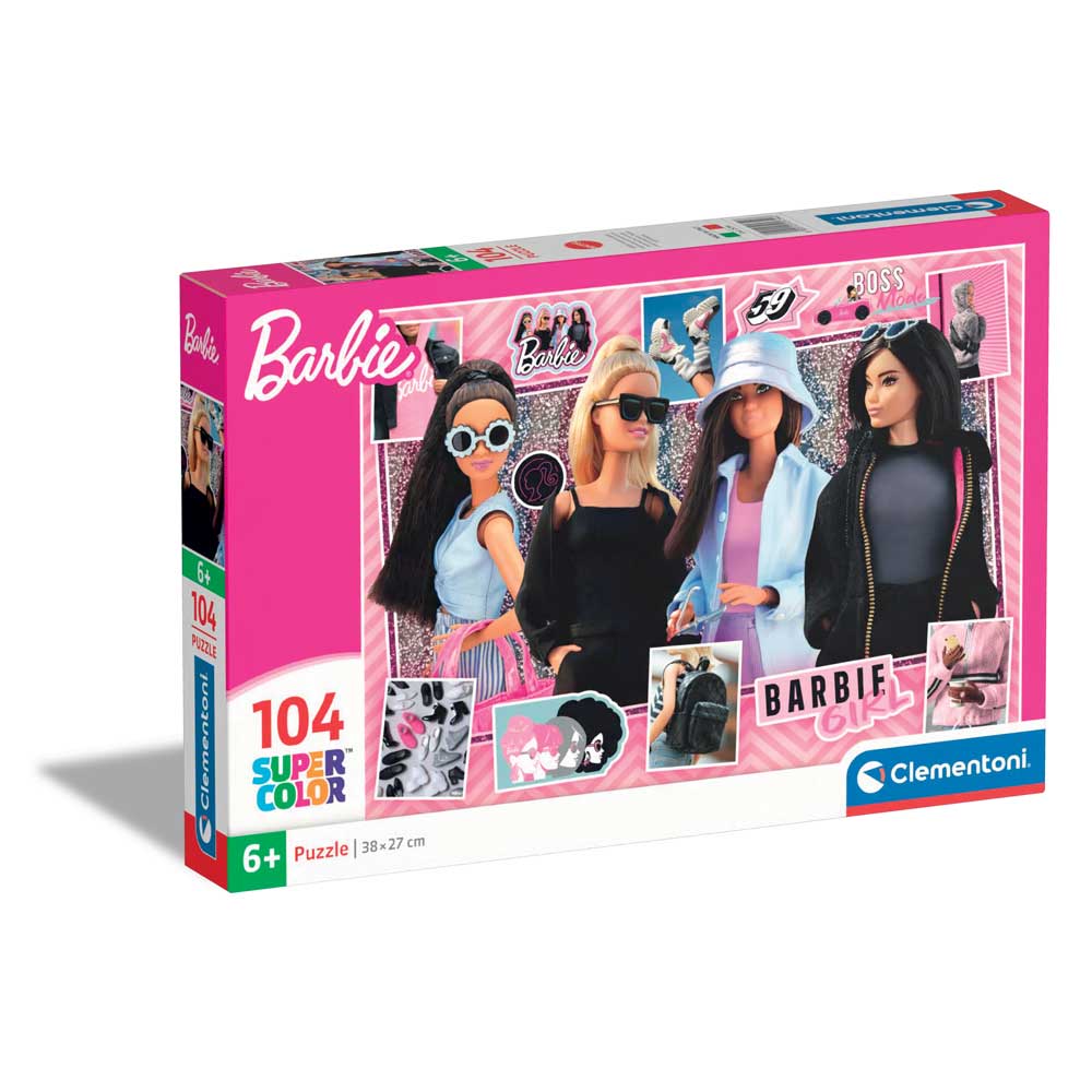 CLEMENTONI 104ч. Пъзел Barbie 25754