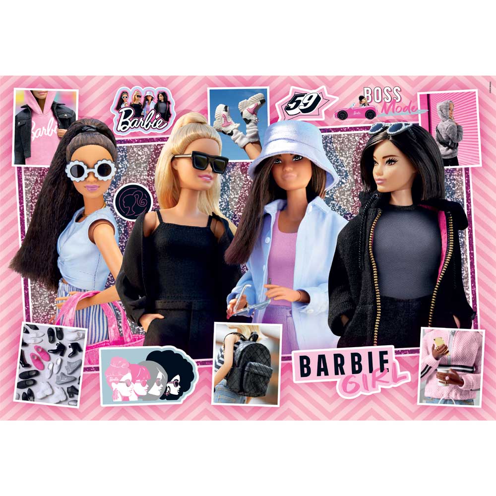 CLEMENTONI 104ч. Пъзел Barbie 25754