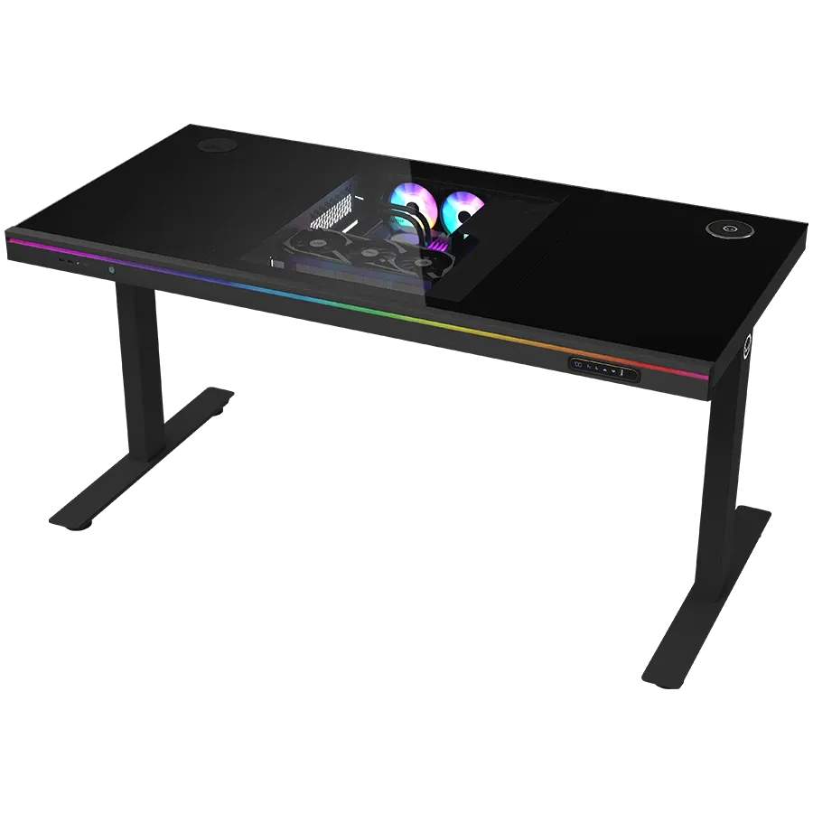 Геймърско бюро Lorgar Dual-motor sit/stand adjustable-height gaming desk (LRG-DE90G)