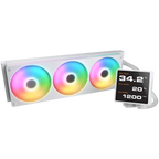 Охладител Cougar Poseidon Vistek Pro ARGB 360 AiO Liquid Watercooling (CGR-PSDVPRGB-W-360)