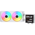 Охладител Cougar Poseidon Vistek Pro ARGB 240 AiO Liquid Watercooling (CGR-PSDVPRGB-W-240)