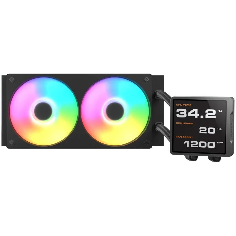 Охладител Cougar Poseidon Vistek Pro ARGB 240 AiO Liquid Watercooling (CGR-PSDVPRGB-B-240)