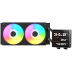 Охладител Cougar Poseidon Vistek Pro ARGB 240 AiO Liquid Watercooling (CGR-PSDVPRGB-B-240)