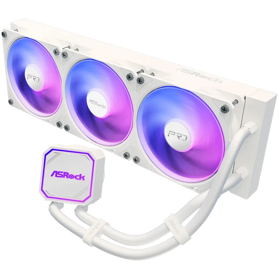 Охладител ASRock Pro White 360 ARGB