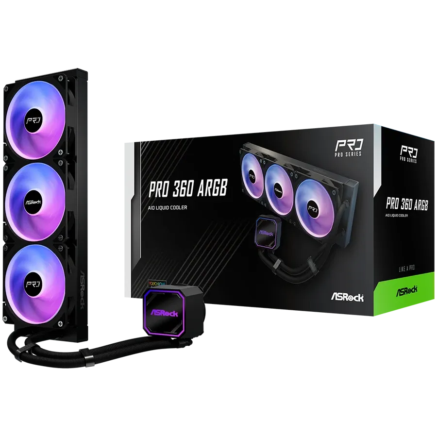 Охладител ASRock Pro 360 ARGB