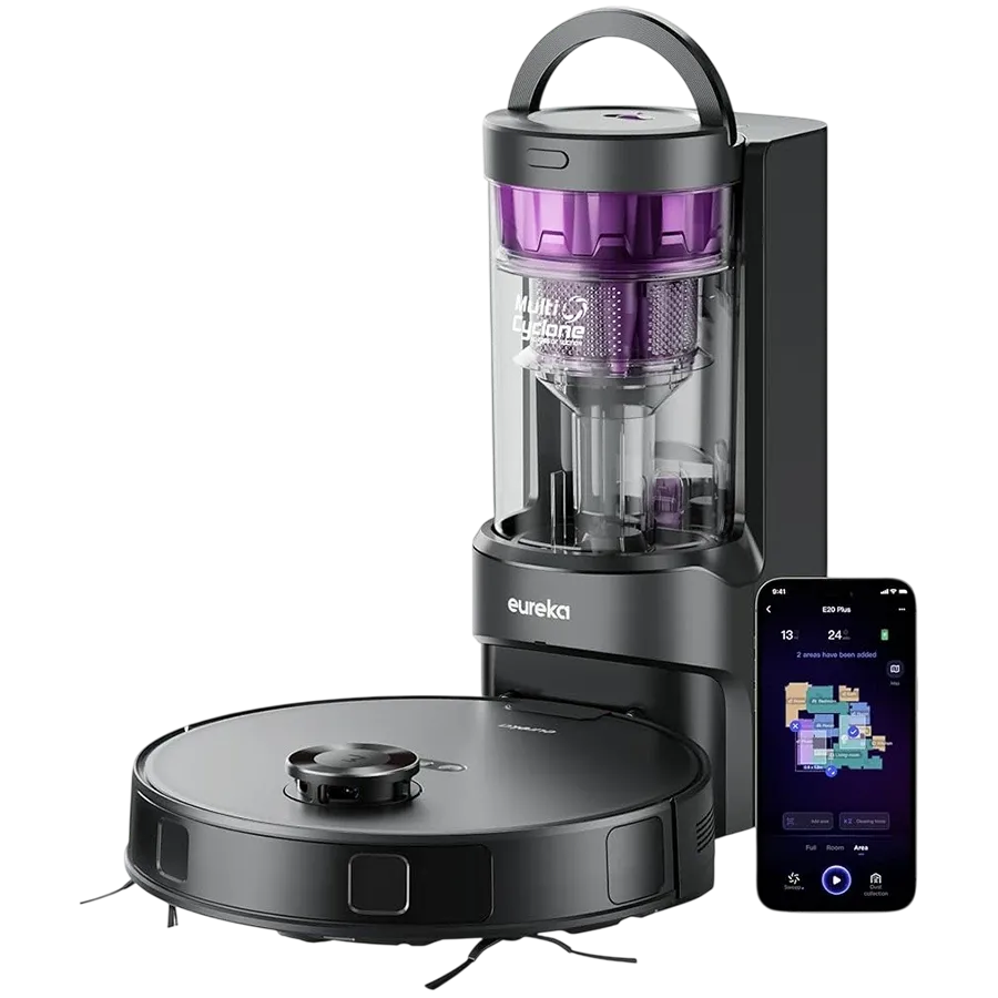 Аксесоар за прахосмукачка Eureka NERE20PLUSBK Robot Vacuum and Mop Combo 8000Pa