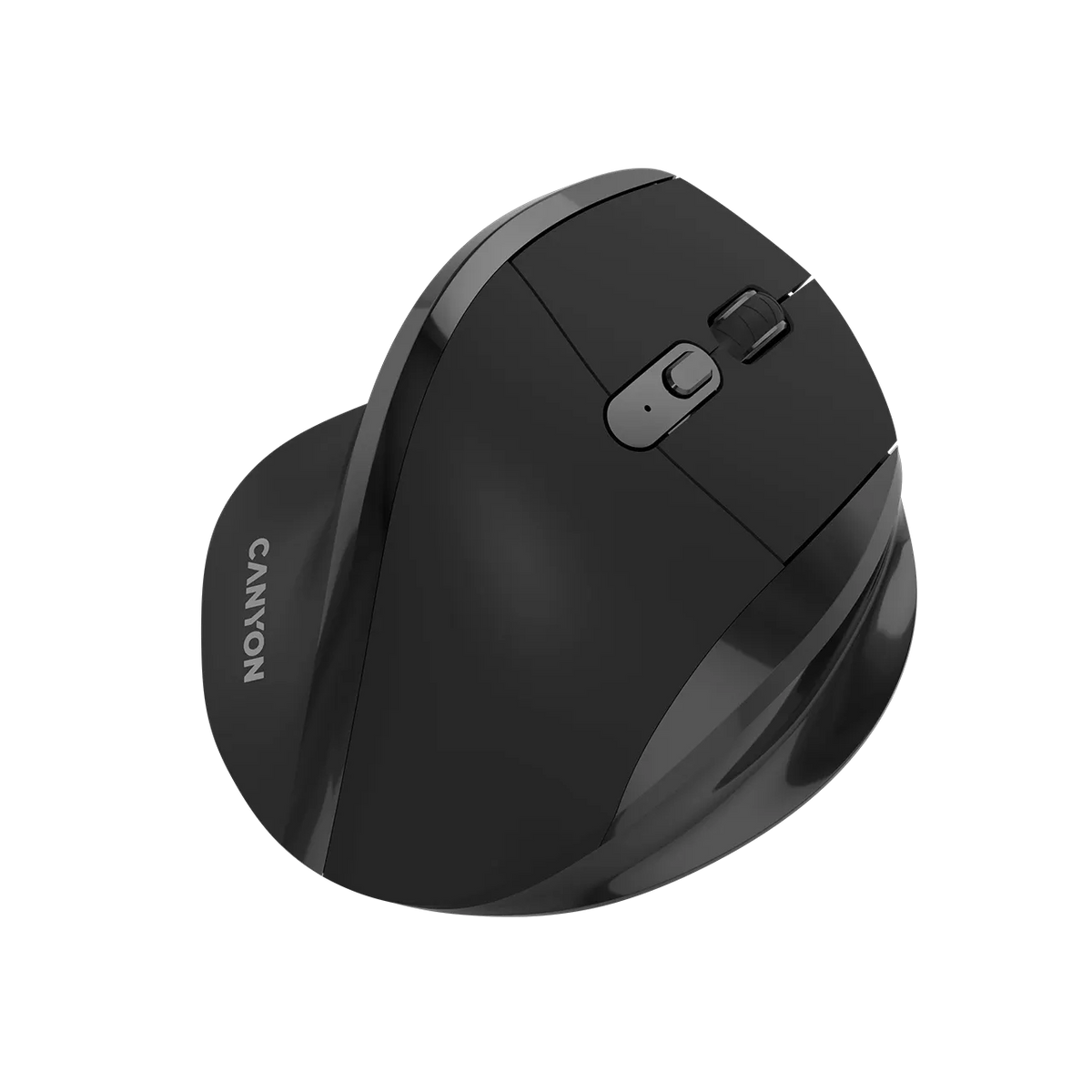 Мишка Canyon OnClick 17 Ergonomic 6 buttons 1600DPI Wireless, черна
