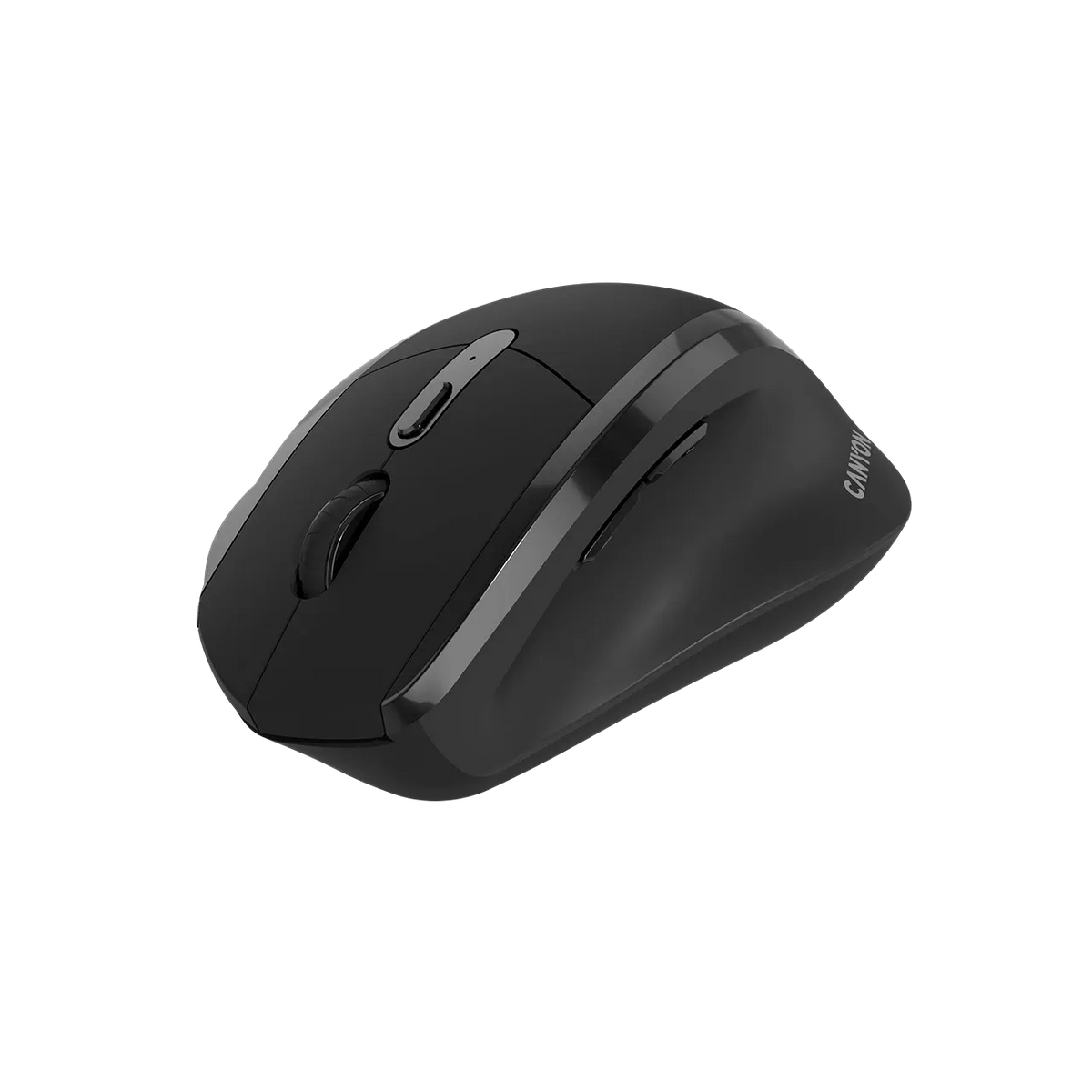 Мишка Canyon OnClick 17 Ergonomic 6 buttons 1600DPI Wireless, черна