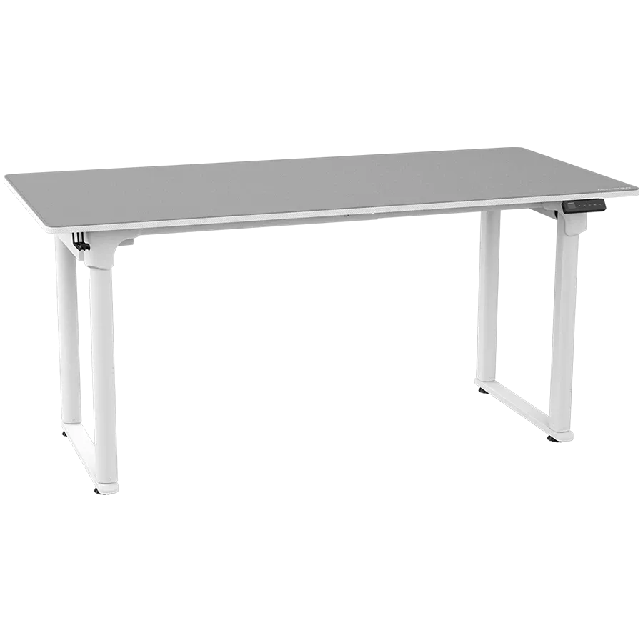 Геймърско бюро Cougar E-GRAV 160 Electrical Gaming Desk, White Color