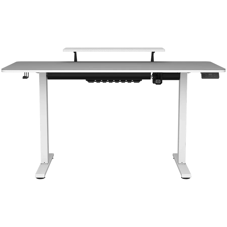 Геймърско бюро Cougar E-STAR 140 Electrical Gaming Desk, бяло