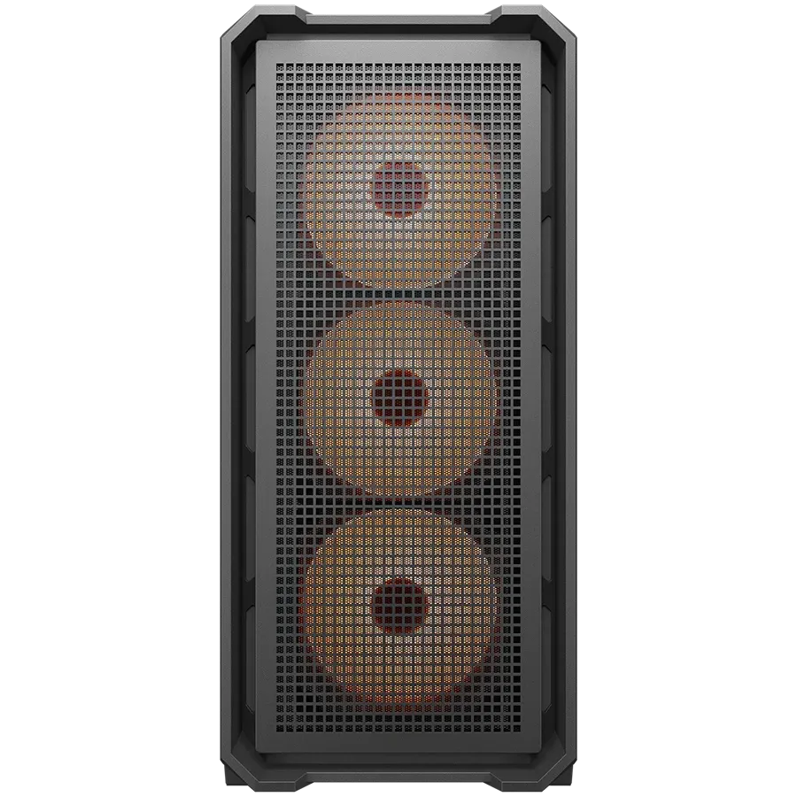 Компютърна кутия Cougar MX600 Mini V2 PRO PC Case, Mini Tower, черна