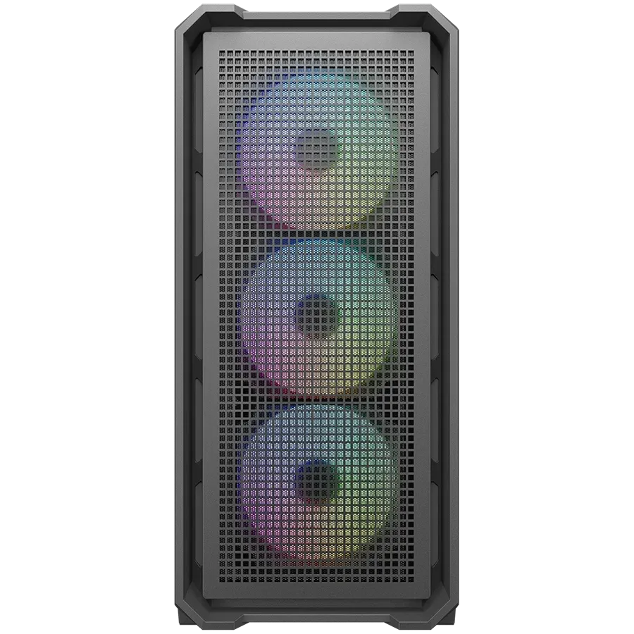 Компютърна кутия Cougar MX600 Mini V2 RGB PC Case, Mini Tower, черна