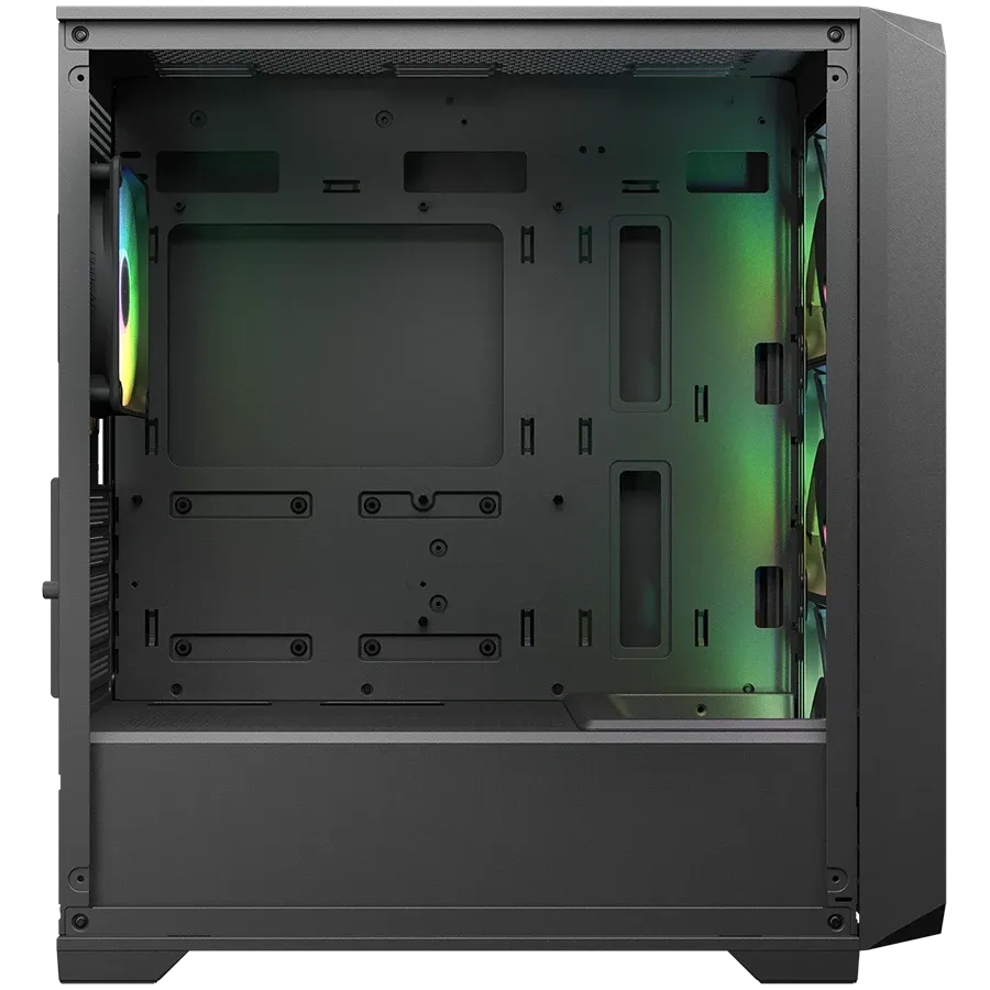 Компютърна кутия Cougar MX600 Mini V2 RGB PC Case, Mini Tower, черна