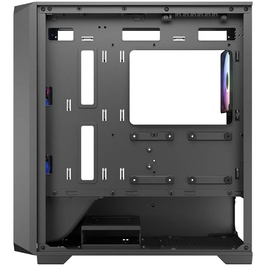 Компютърна кутия Cougar MX600 Mini V2 RGB PC Case, Mini Tower, черна