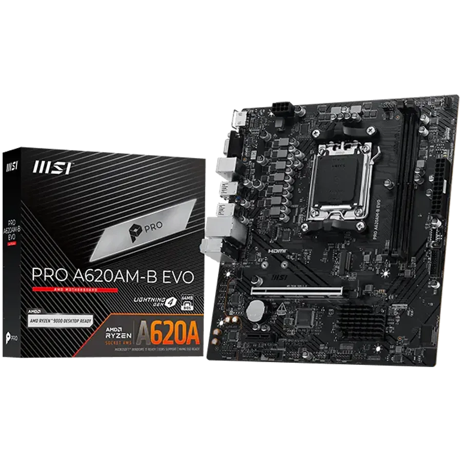 Дънна платка MSI PRO_A620AM-B_EVO