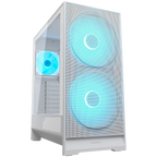 Компютърна кутия Cougar Airface 180 PC Case, Mid Tower, бяла