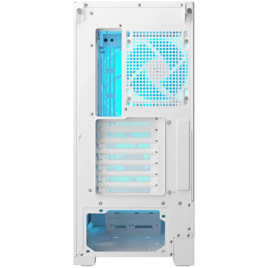 Компютърна кутия Cougar Airface 180 PC Case, Mid Tower, бяла