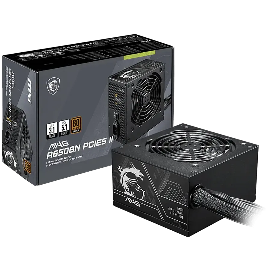 Захранване MSI MAG A650BN PCIE5 II