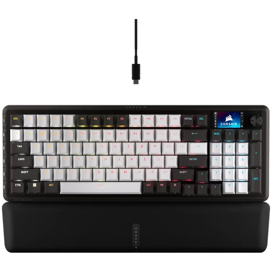 Геймърска клавиатура Corsair Vanguard 96-MLX Plasma-DUAL, черна