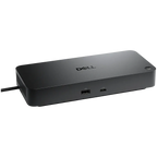 USB хъб Dell Pro Dock WD25 100W, 2xDP/HDMI/2xUSB-C/4xUSB-A/RJ-45