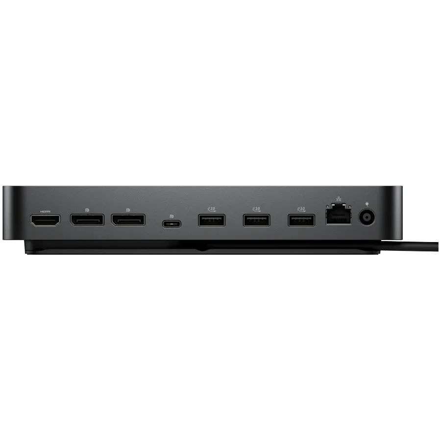 USB хъб Dell Pro Dock WD25 100W, 2xDP/HDMI/2xUSB-C/4xUSB-A/RJ-45