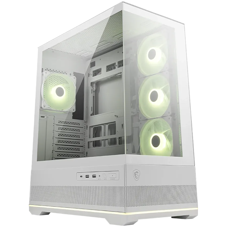 Компютърна кутия MSI MAG PANO 110R PZ, бяла