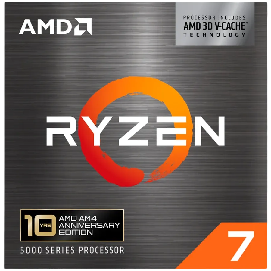 Процесор AMD Ryzen 7 8C/16T 5800X3D (4.5GHz,100MB,105W,AM4) Box
