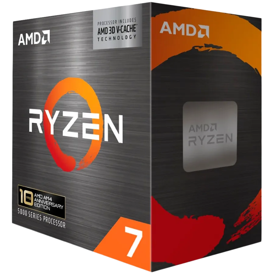 Процесор AMD Ryzen 7 8C/16T 5800X3D (4.5GHz,100MB,105W,AM4) Box