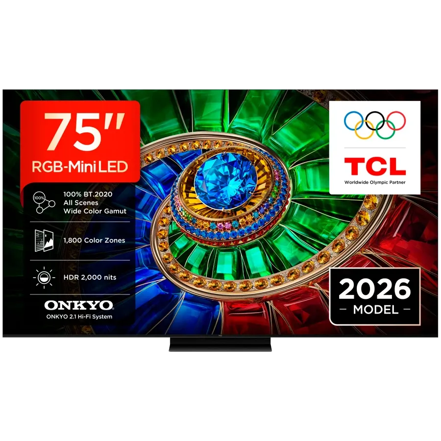 Телевизор TCL 75RM7L 75'' Commercial Display 16/7 Operation Built-in 2.4/5GHz