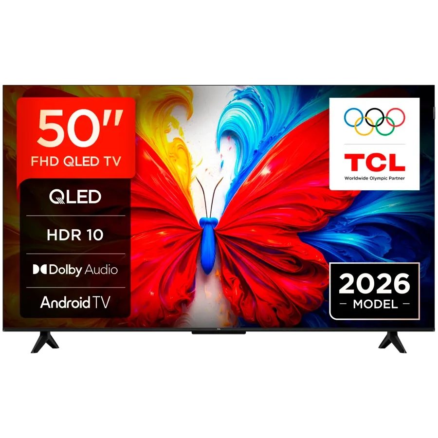Телевизор TCL 50S5L 50'' 4K UHD Built-in 2.4GHz Wi-Fi MIMO DVB-C Pan EU