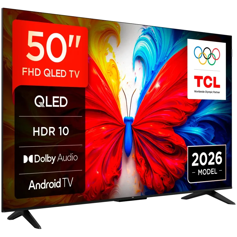 Телевизор TCL 50S5L 50'' 4K UHD Built-in 2.4GHz Wi-Fi MIMO DVB-C Pan EU