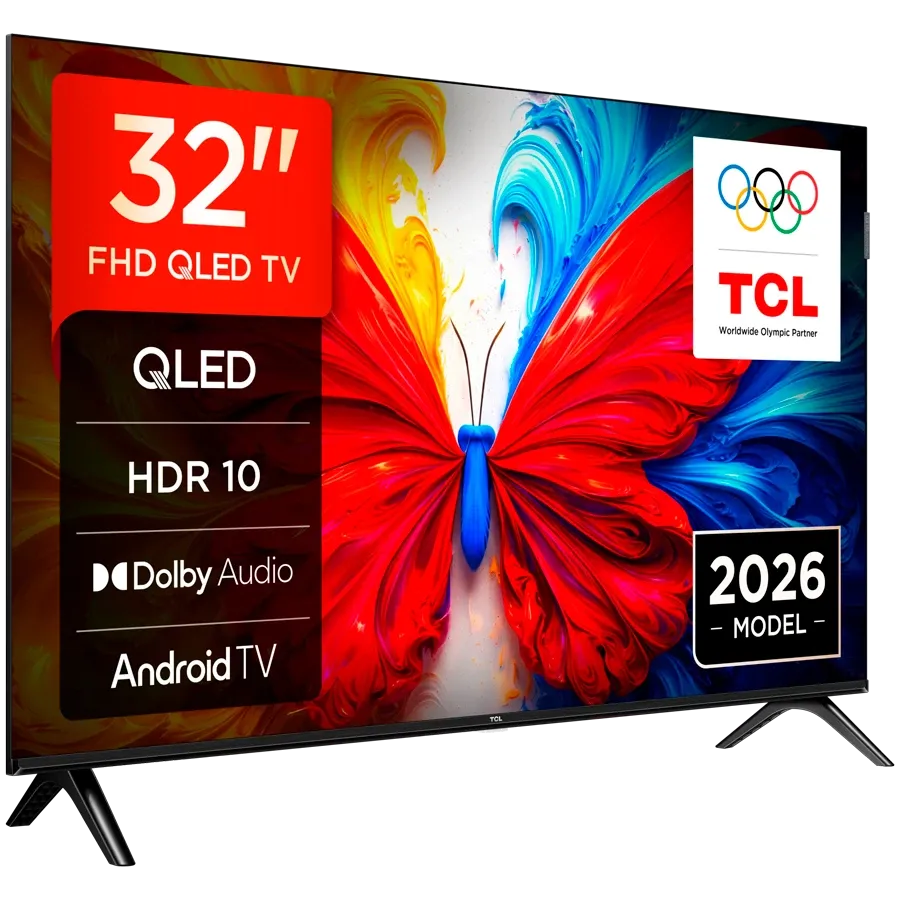 Телевизор TCL 32S5L 32'' HD/FHD Built-in 2.4GHz Wi-Fi MIMO DVB-C Pan EU