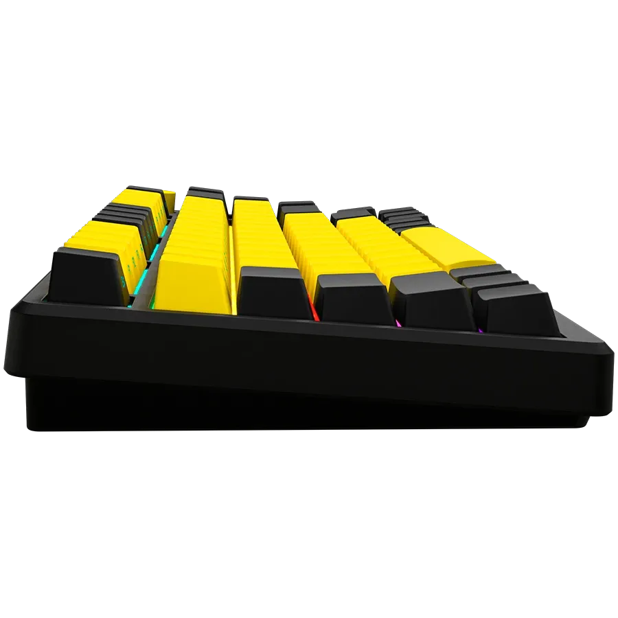 Геймърска клавиатура Lorgar KBP7075W, Wireless 75% Mechanical Pro (LRG-KBP7075W-YL-US)