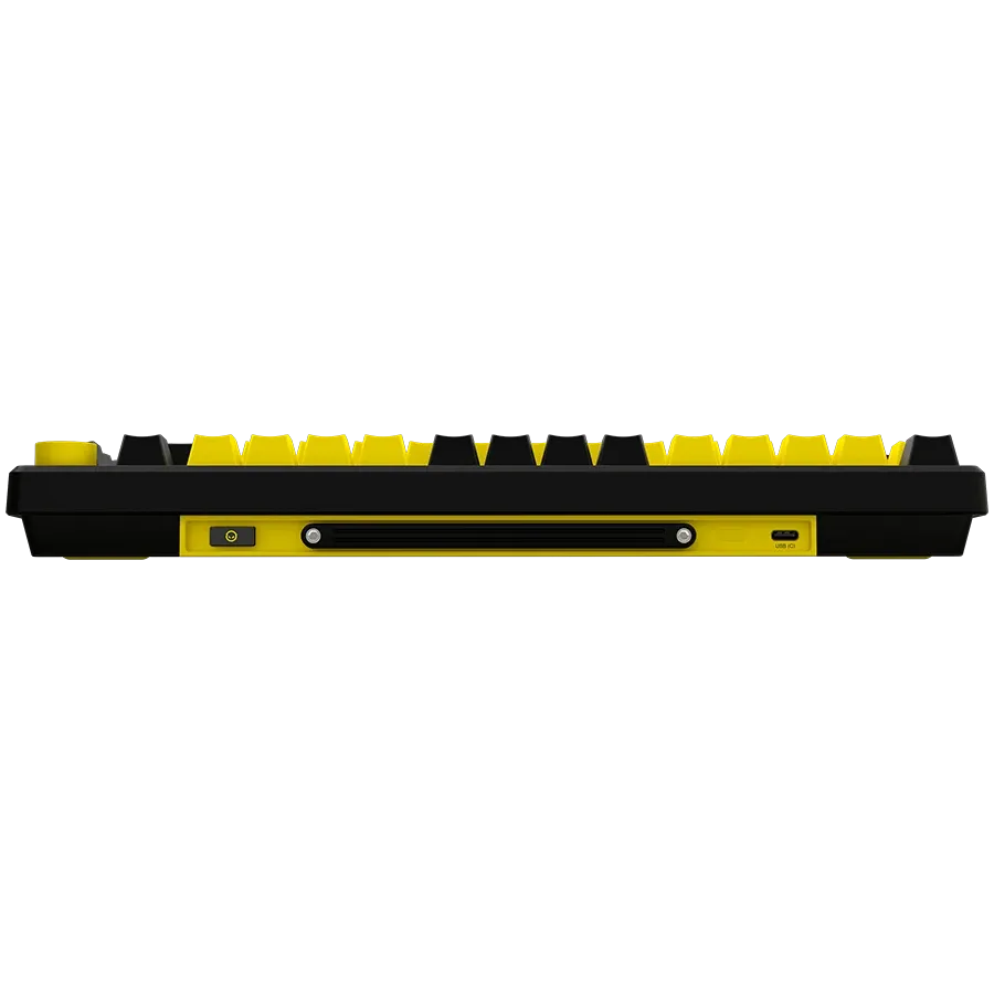 Геймърска клавиатура Lorgar KBP7075W, Wireless 75% Mechanical Pro (LRG-KBP7075W-YL-US)