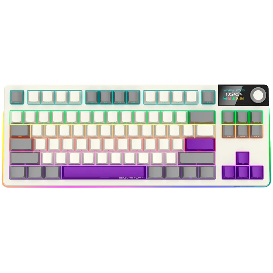 Геймърска клавиатура Lorgar KBP70TKLW, Wireless TKL Mechanical Pro (LRG-KBP70TKLW-RT-US)