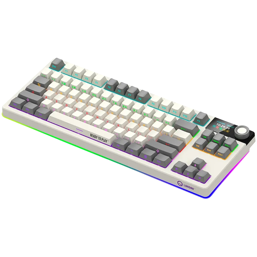 Геймърска клавиатура Lorgar KBP70TKLW, Wireless TKL Mechanical Pro (LRG-KBP70TKLW-RT-US)