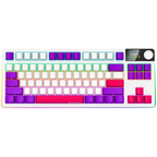 Геймърска клавиатура Lorgar KBP70TKLW, Wireless TKL Mechanical Pro (LRG-KBP70TKLW-WH-US)