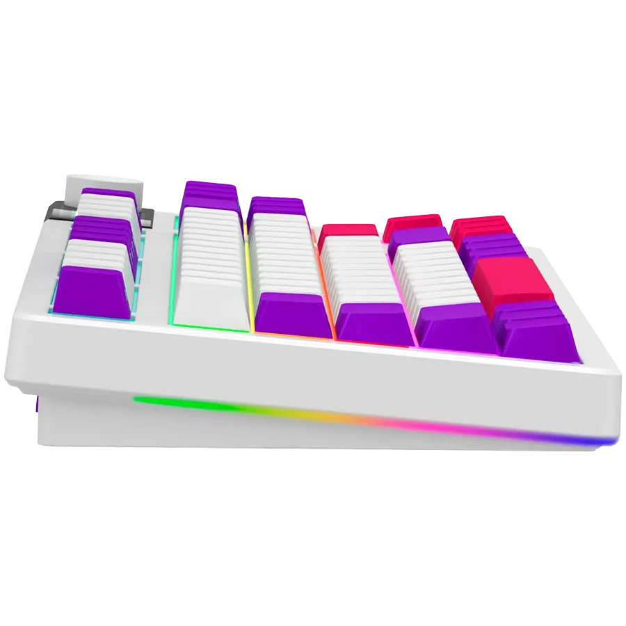 Геймърска клавиатура Lorgar KBP70TKLW, Wireless TKL Mechanical Pro (LRG-KBP70TKLW-WH-US)