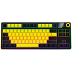 Геймърска клавиатура Lorgar KBP70TKLW, Wireless TKL Mechanical Pro (LRG-KBP70TKLW-YL-US)