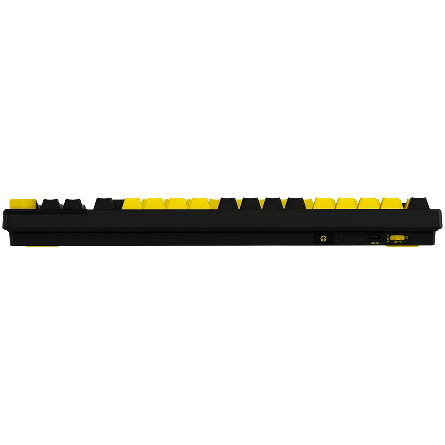 Геймърска клавиатура Lorgar KBP70TKLW, Wireless TKL Mechanical Pro (LRG-KBP70TKLW-YL-US)