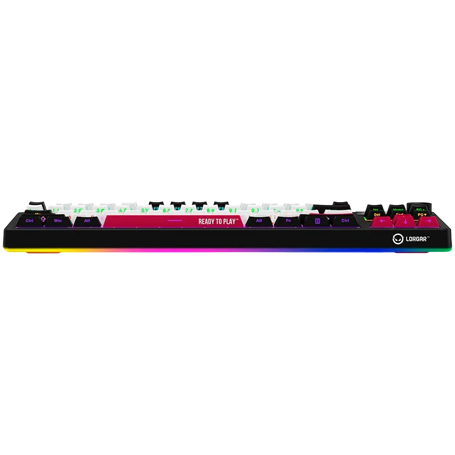 Геймърска клавиатура Lorgar KBP70TKLW, Wireless TKL Mechanical Pro (LRG-KBP70TKLW-BK-US)