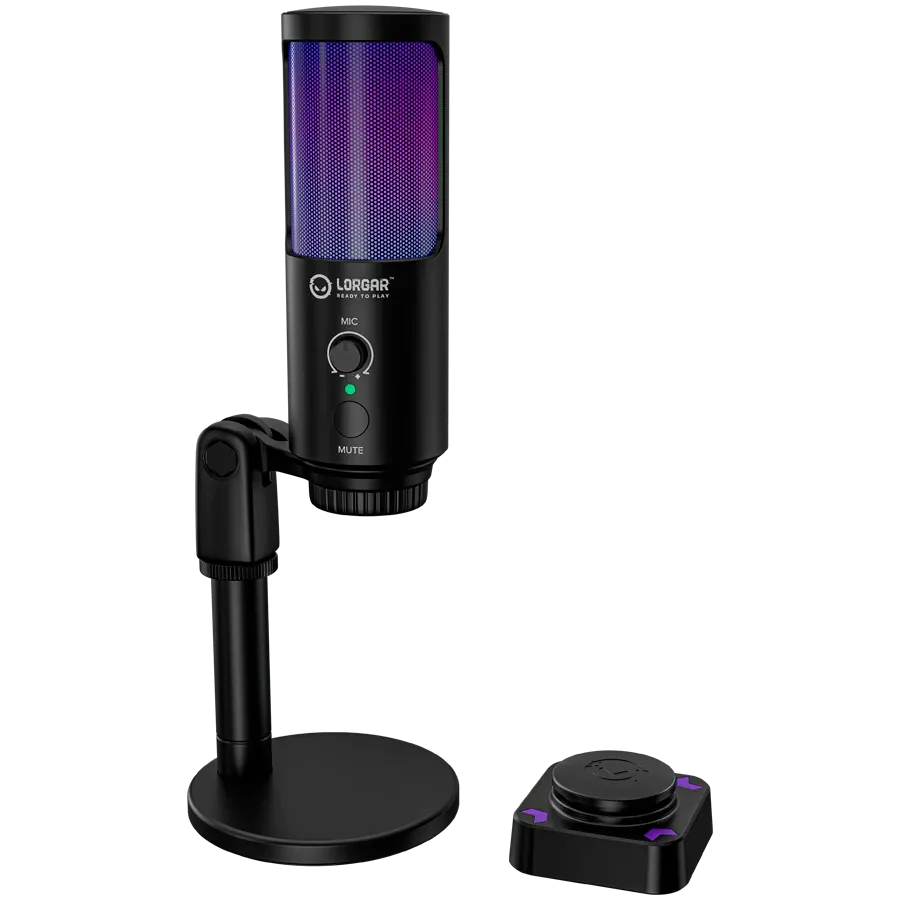 Микрофон Lorgar SMP40, RGB Microphone