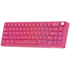 Геймърска клавиатура Royal Kludge R65 Berry Red Cream Switch