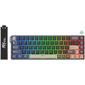 Геймърска клавиатура Royal Kludge RK68 HE Phantom Mint switch
