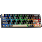 Геймърска клавиатура Royal Kludge RK68 HE Phantom Mint switch