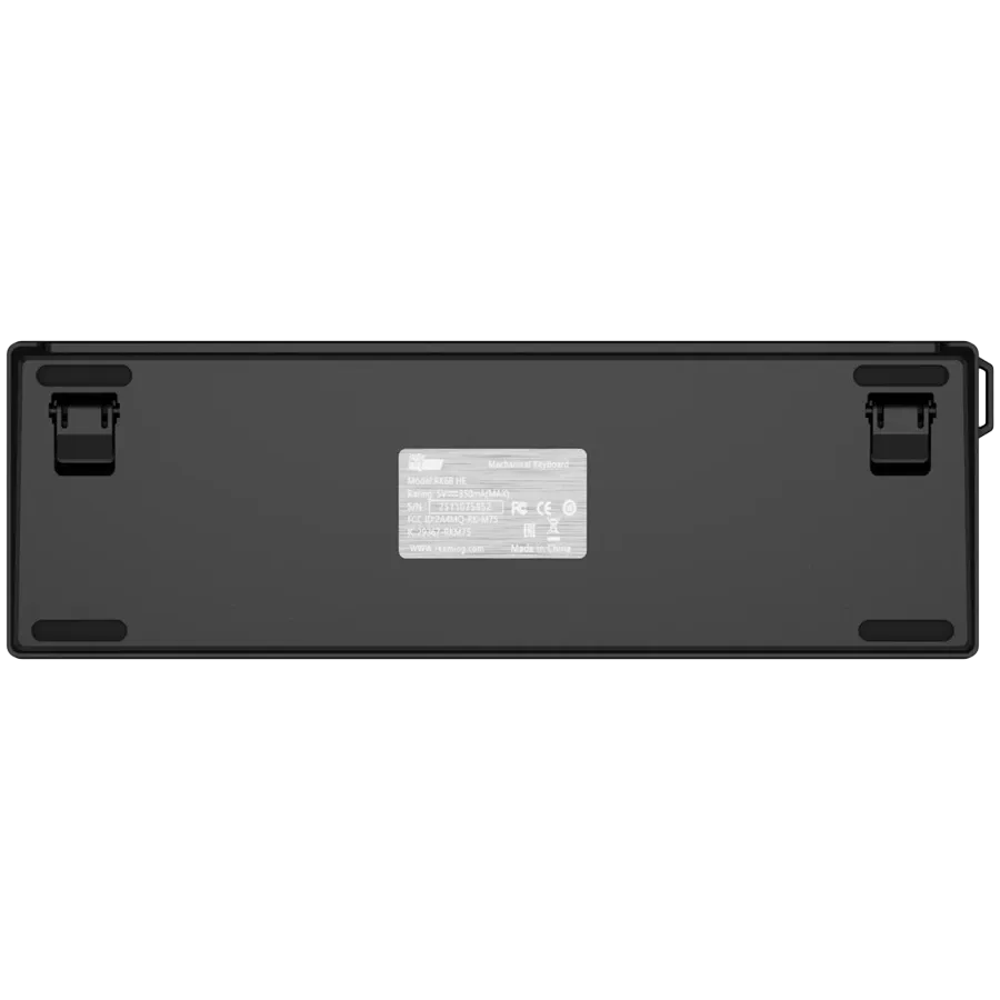 Геймърска клавиатура Royal Kludge RK68 HE Phantom Mint switch