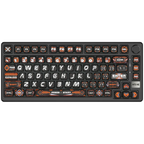 Геймърска клавиатура Royal Kludge RKM75 HE Hephaestus Mint switch