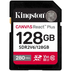Карта памет Kingston 128GB SDXC Canvas React Plus SDXC UHS-II 280R/100W U3 V60